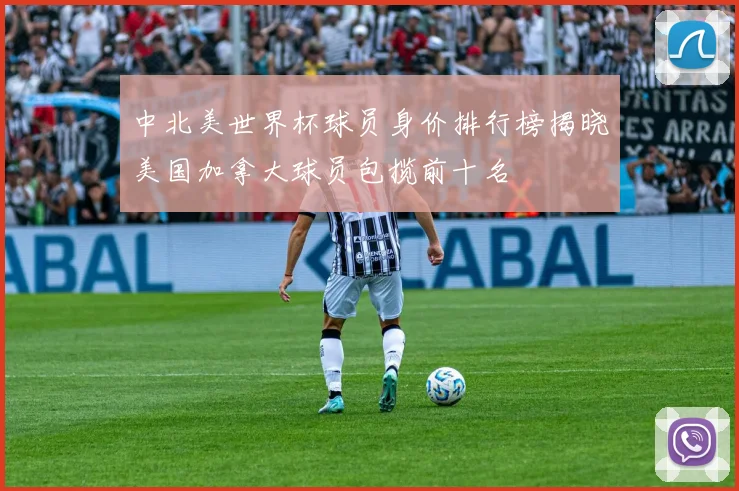 中北美世界杯球员身价排行榜揭晓美国加拿大球员包揽前十名